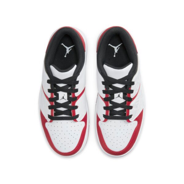 Jordan Nu Retro 1 Low Varsity Red White Black (GS) FB4412-611 - Nicesk photo 5