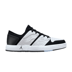 Jordan Nu Retro 1 Low White Black DV5141-100 - Nicesk photo 1