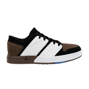 Jordan Nu Retro 1 Low White Palomino Black (GS) FB4412-102 - Nicesk photo 1