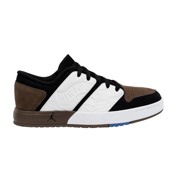 Jordan Nu Retro 1 Low White Palomino Black (GS) FB4412-102 - Nicesk photo 1