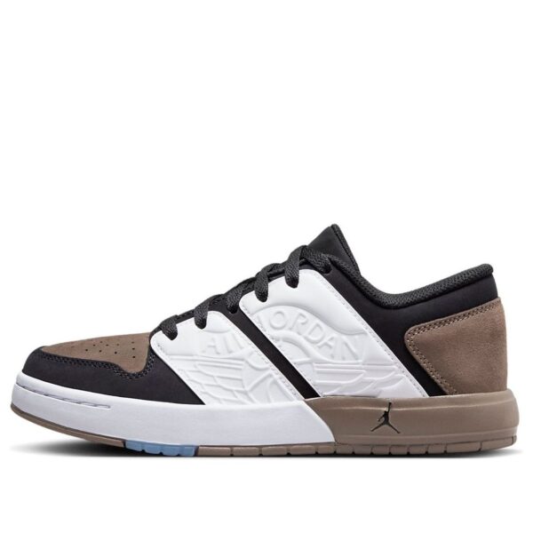 Jordan Nu Retro 1 Low White Palomino Black (GS) FB4412-102 - Nicesk photo 2