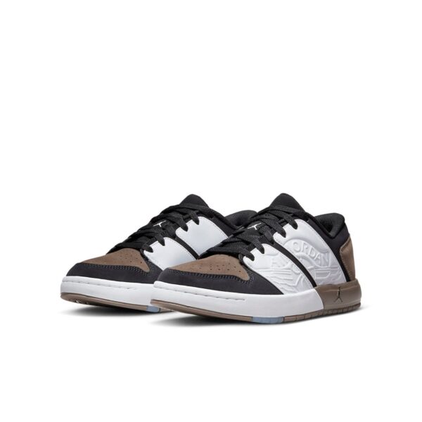 Jordan Nu Retro 1 Low White Palomino Black (GS) FB4412-102 - Nicesk photo 4