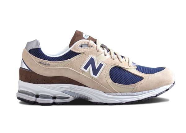 New Balance 2002R Beige Navy Blue ML2002R5 - Nicesk photo 1