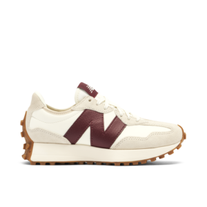New Balance 327 Moonbeam Classic Burgundy (Women's) WS327KA - Nicesk photo 1