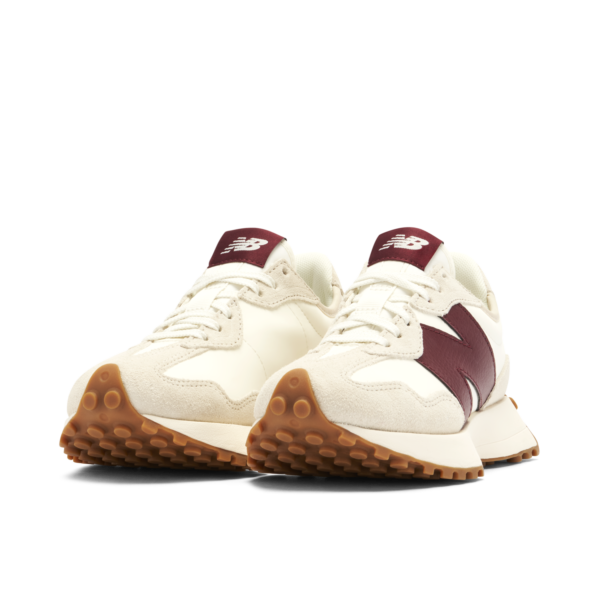 New Balance 327 Moonbeam Classic Burgundy (Women's) WS327KA - Nicesk photo 4