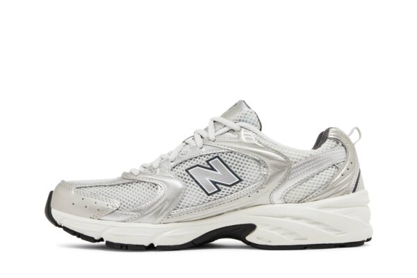 New Balance 530 Grey Matter Silver Metallic MR530LG - Nicesk photo 3