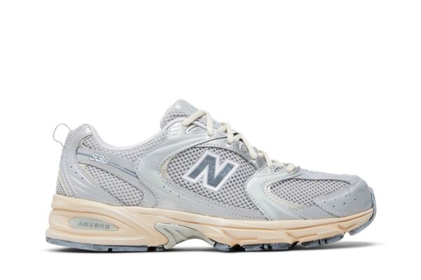 New Balance 530 Vintage Silver Metallic Moonbeam MR530VS - Nicesk photo 1