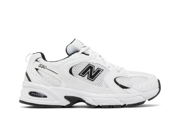 New Balance 530 White Black Details MR530EWB - Nicesk photo 1