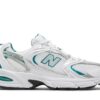 New Balance 530 White Silver Green MR530AB - Nicesk photo 1