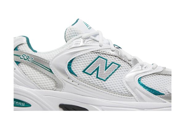 New Balance 530 White Silver Green MR530AB - Nicesk photo 2