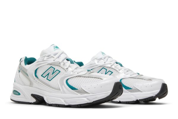 New Balance 530 White Silver Green MR530AB - Nicesk photo 8