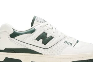 New Balance 550 Aime Leon Dore White Green BB550ALD - Nicesk photo 2