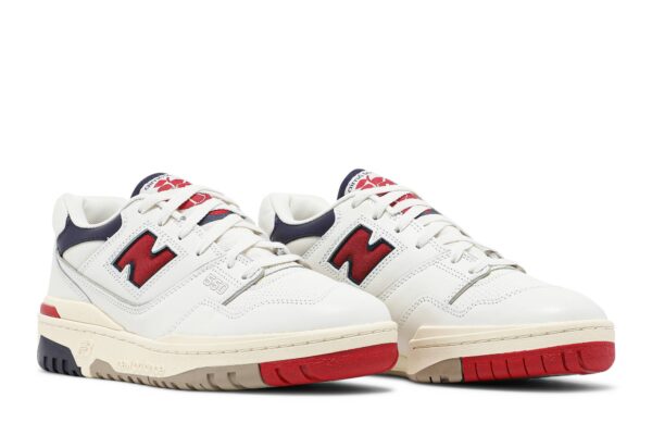 New Balance 550 Aime Leon Dore White Navy Red BB550A3 - Nicesk photo 8