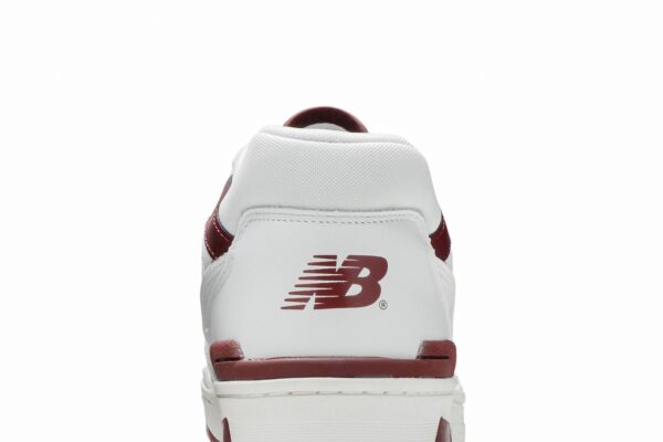 New Balance 550 Sea Salt Burgundy BB550LI1 - Nicesk photo 7