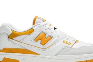 New Balance 550 Sea Salt Varsity Gold BB550LA1 - Nicesk photo 2