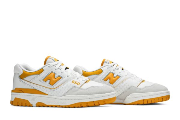 New Balance 550 Sea Salt Varsity Gold BB550LA1 - Nicesk photo 8