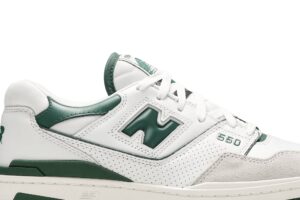 New Balance 550 White Green BB550WT1 - Nicesk photo 2