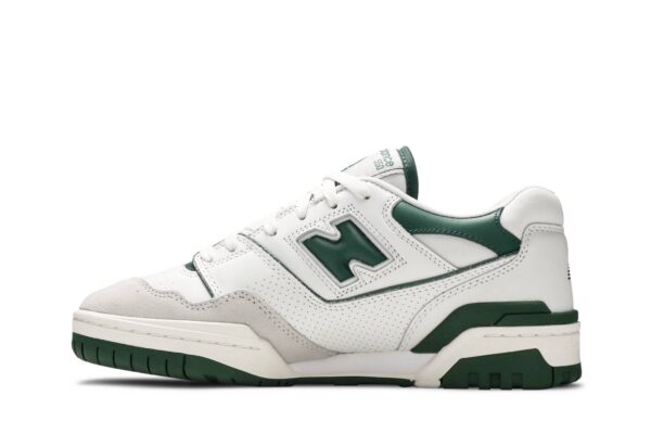 New Balance 550 White Green BB550WT1 - Nicesk photo 3