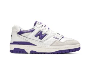 New Balance 550 White Purple BB550WR1 - Nicesk photo 1