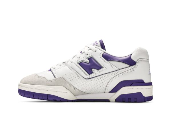 New Balance 550 White Purple BB550WR1 - Nicesk photo 3