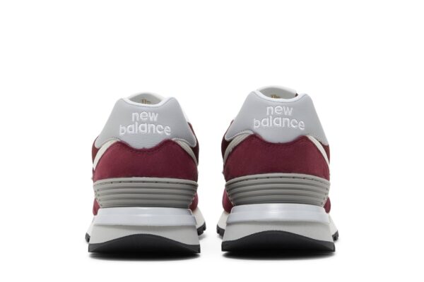 New Balance 574 Burgundy Silver U574LGAA - Nicesk photo 6
