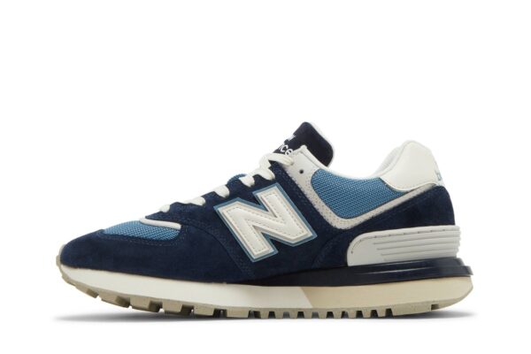 New Balance 574 Legacy Navy Sea Salt U574LGVC - Nicesk photo 3