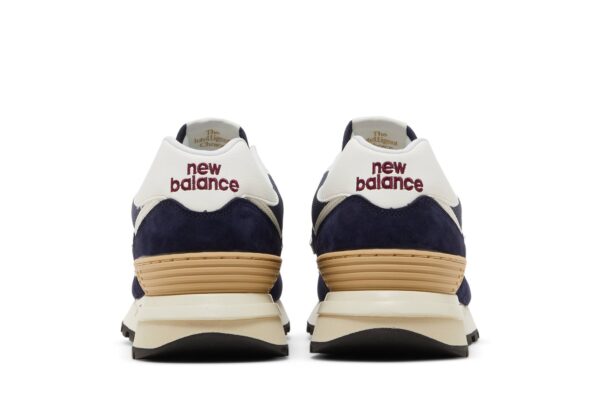 New Balance 574 Navy White Beige U574LGBB - Nicesk photo 6