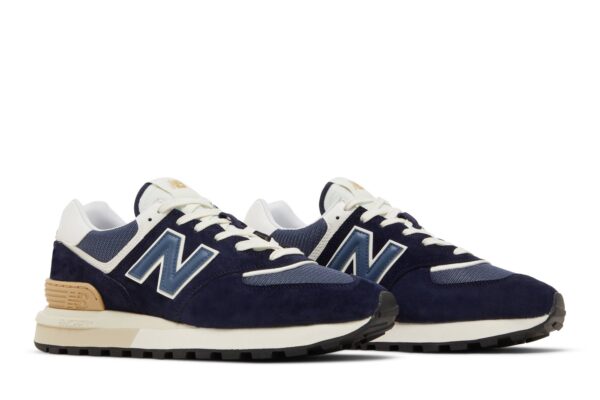 New Balance 574 Navy White Beige U574LGBB - Nicesk photo 8