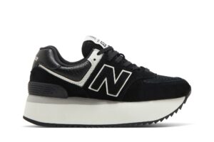New Balance 574 Plus Black (Women's) WL574ZAB - Nicesk photo 1