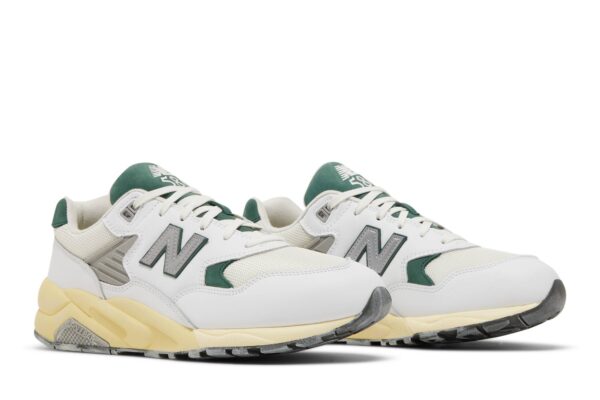 New Balance 580 White Nightwatch Green MT580RCA - Nicesk photo 8
