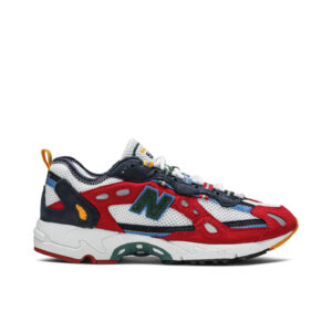 New Balance 827 Abzorb Aime Leon Dore Red ML827ACD - Nicesk photo 1