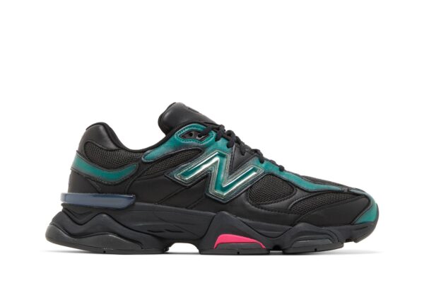 New Balance 9060 Mowalola Burglarwear Black Teal Pink U9060ML - Nicesk photo 1