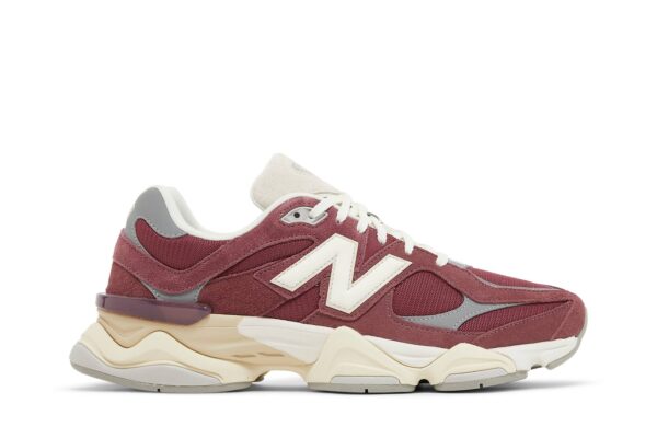 New Balance 9060 Washed Burgundy U9060VNA - Nicesk photo 1