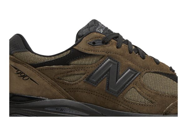 New Balance 990v3 MiUSA JJJJound Brown Black M990JJ3 - Nicesk photo 2
