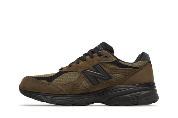 New Balance 990v3 MiUSA JJJJound Brown Black M990JJ3 - Nicesk photo 3