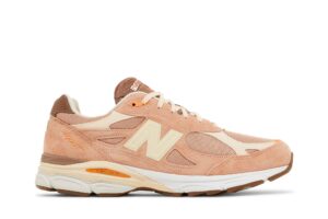 New Balance 990v3 MiUSA size? Exclusive Orange Cream M990SZ3 - Nicesk photo 1