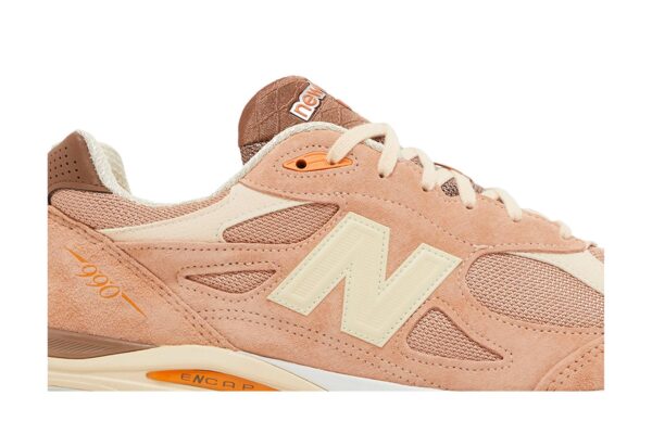 New Balance 990v3 MiUSA size? Exclusive Orange Cream M990SZ3 - Nicesk photo 2