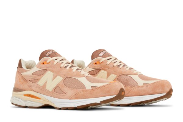 New Balance 990v3 MiUSA size? Exclusive Orange Cream M990SZ3 - Nicesk photo 8