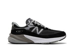 New Balance 990v6 MiUSA Black Grey White M990BK6 - Nicesk photo 1