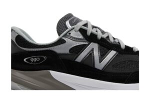 New Balance 990v6 MiUSA Black Grey White M990BK6 - Nicesk photo 2