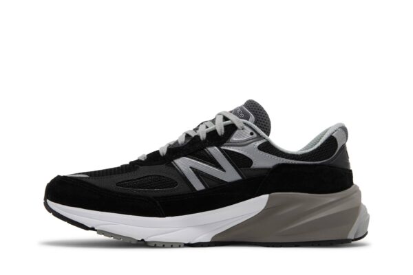 New Balance 990v6 MiUSA Black Grey White M990BK6 - Nicesk photo 3