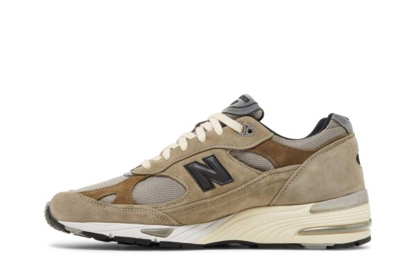 New Balance 991 MiUK JJJJound Grey Olive M991JJA - Nicesk photo 3