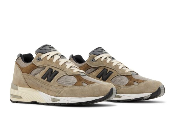 New Balance 991 MiUK JJJJound Grey Olive M991JJA - Nicesk photo 8