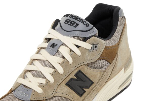 New Balance 991 MiUK JJJJound Grey Olive M991JJA - Nicesk photo 9