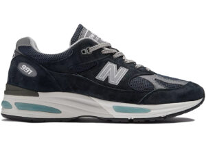 New Balance 991v2 MiUK Dark Navy U991NV2 - Nicesk photo 1