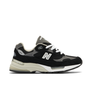 New Balance 992 Black Grey Suede M992EB - Nicesk photo 1