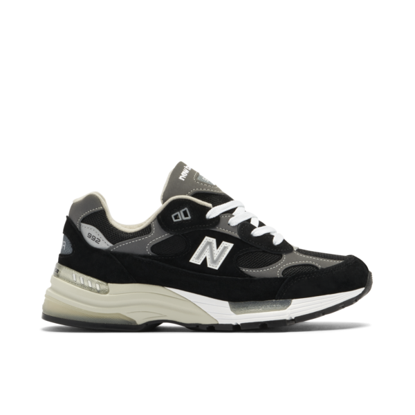 New Balance 992 Black Grey Suede M992EB - Nicesk photo 1