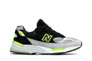 New Balance 992 MiUSA Black Grey Volt M992TQ - Nicesk photo 1