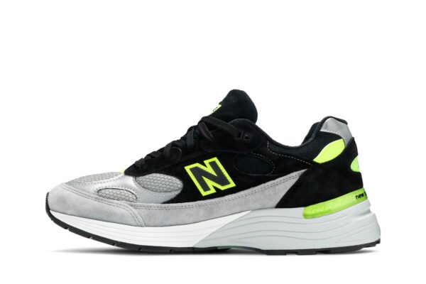 New Balance 992 MiUSA Black Grey Volt M992TQ - Nicesk photo 3