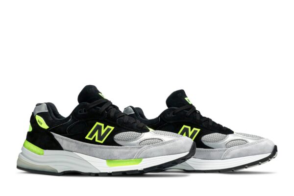 New Balance 992 MiUSA Black Grey Volt M992TQ - Nicesk photo 8